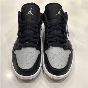 Air Jordan Black and Gray Sneakers